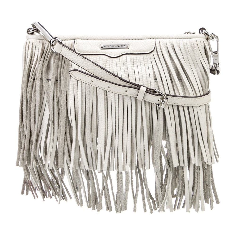 Rebecca Minkoff Finn Fringe Leather Crossbody Bag